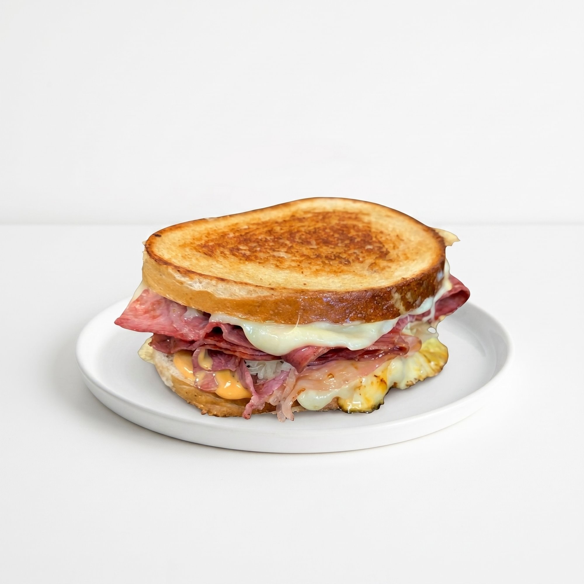 Grilled Corned Beef Reuben
