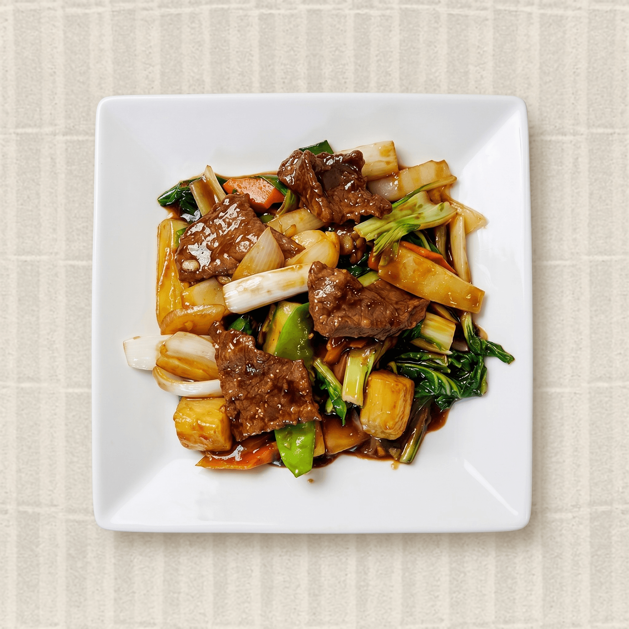 Beef with Chinese Vegetable