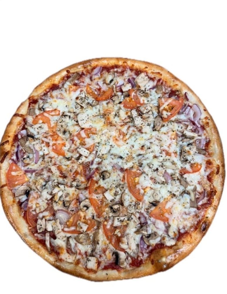 Grilled Chicken Pizza