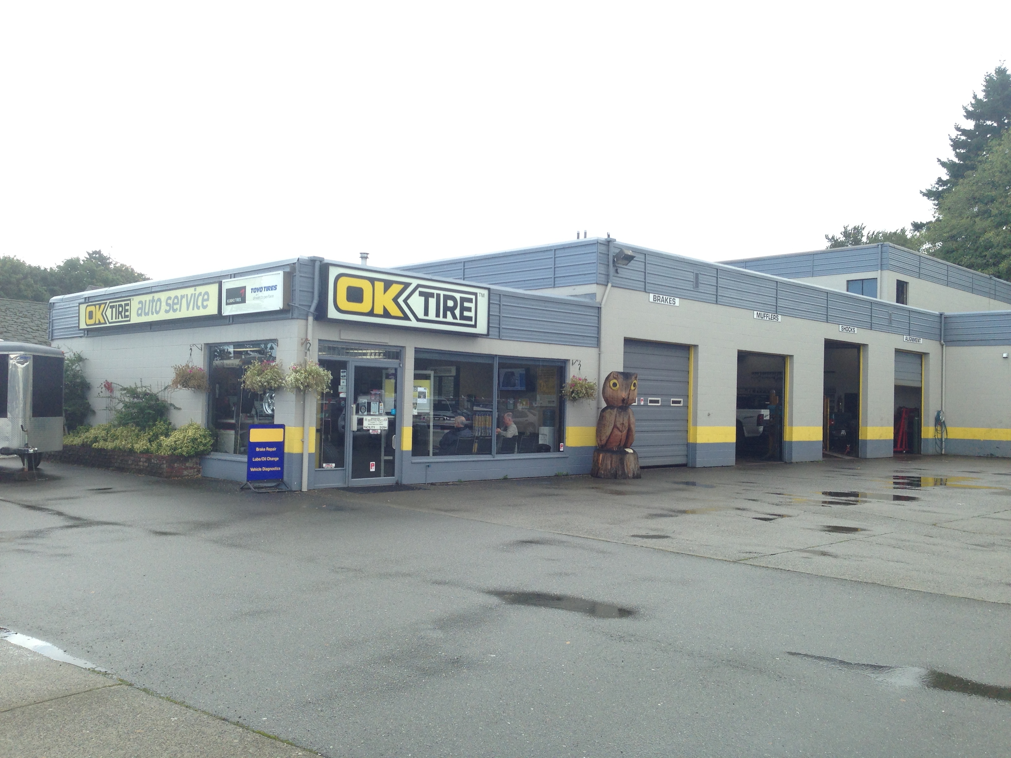 Ok Tire 2244 South Island Highway Campbell River Bc Tire Dealers Mapquest