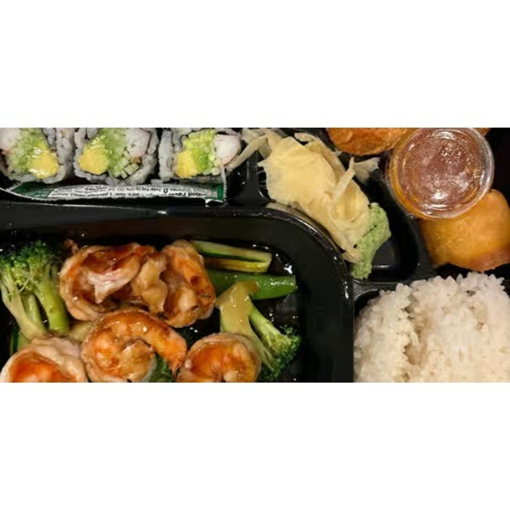 Shrimp Teriyaki Bento Box