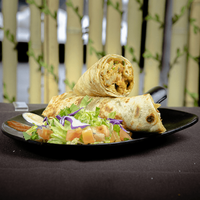 Aloo Achari Kati Roll