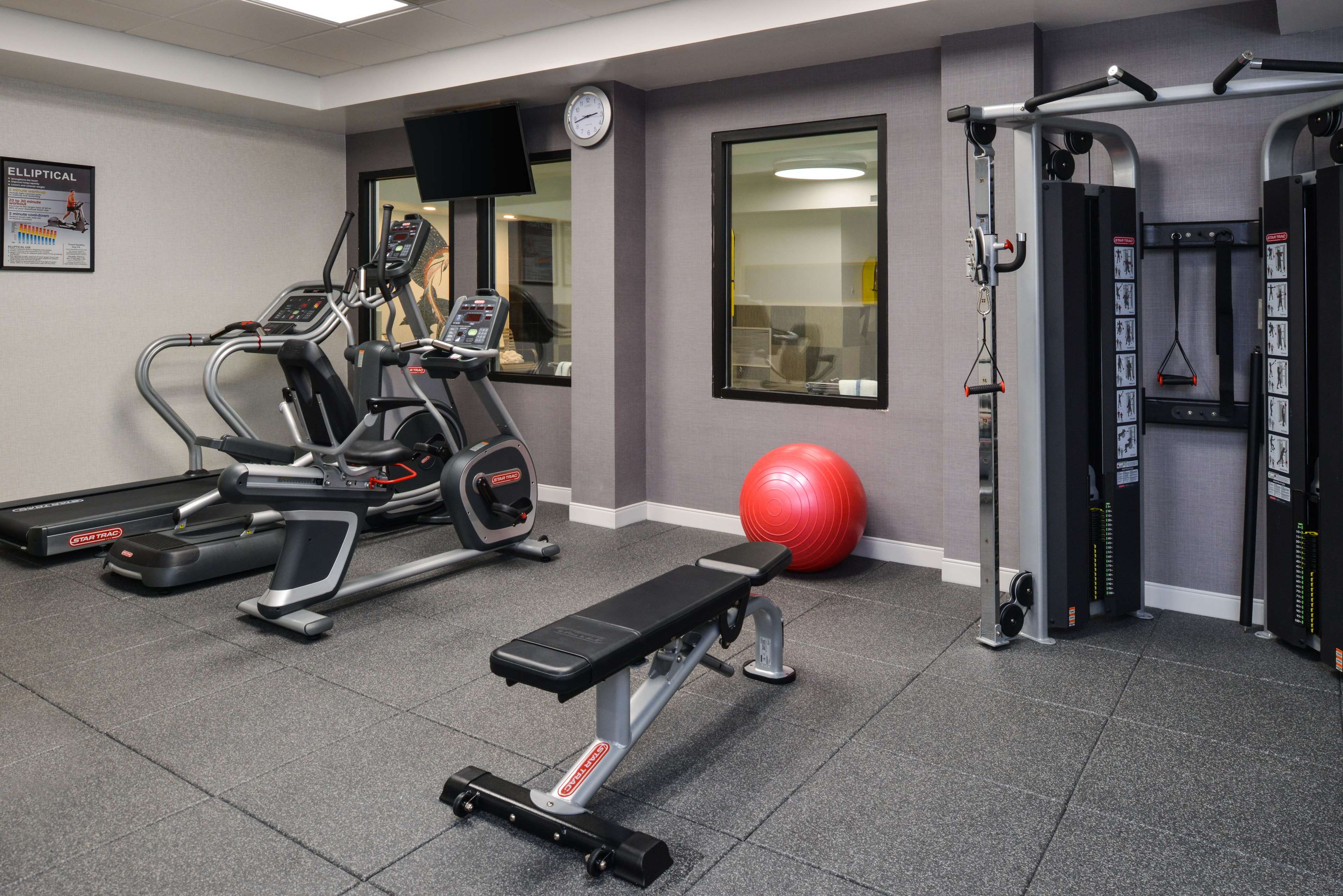 Health club  fitness center  gym