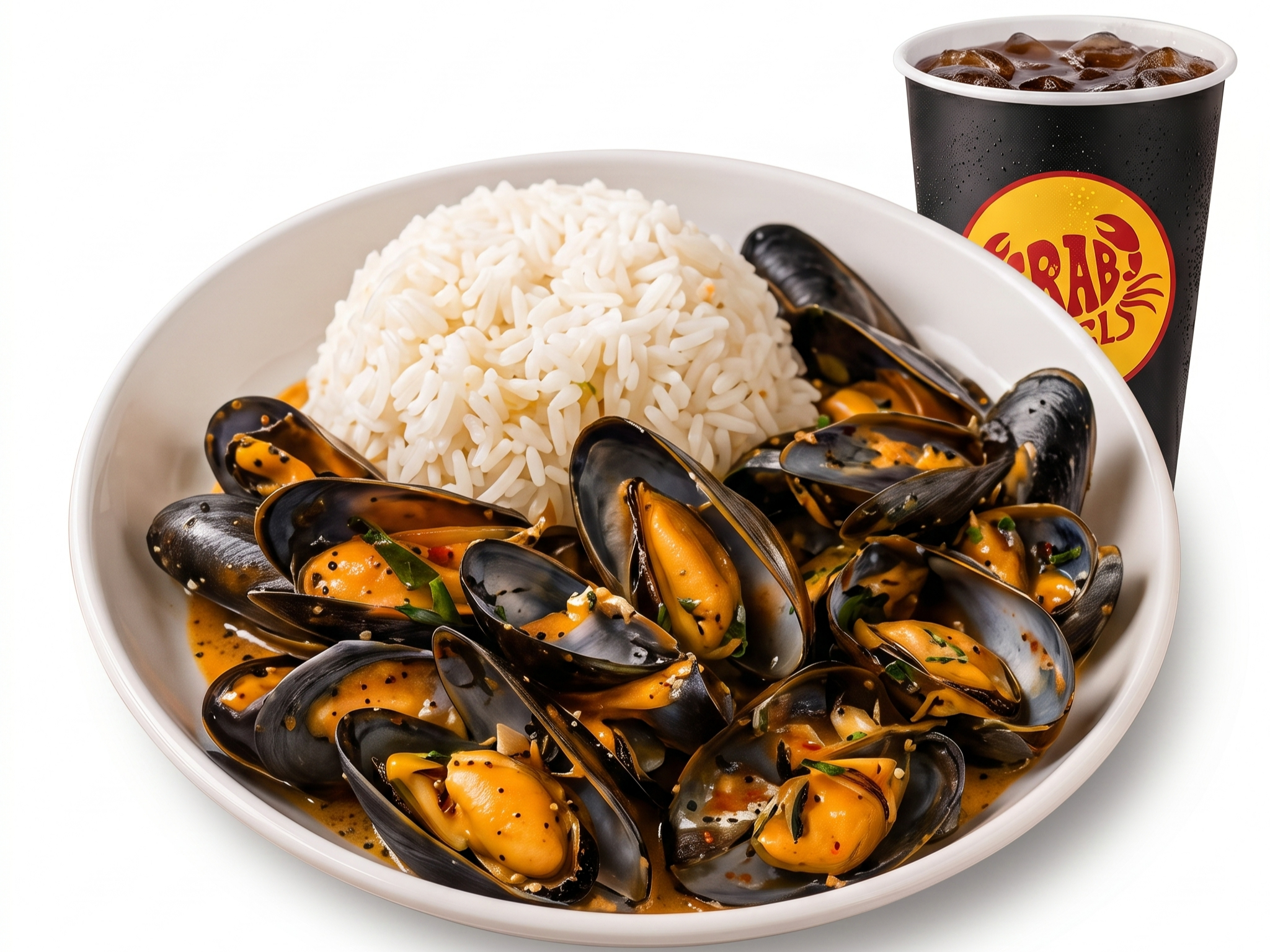 1/2 lb Mussels