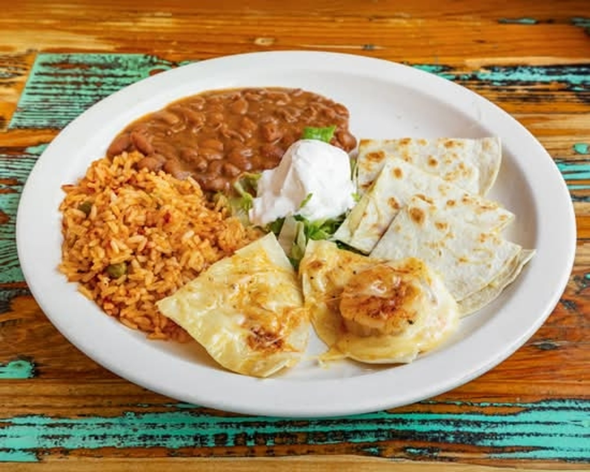 Gulf Shrimp Quesadilla