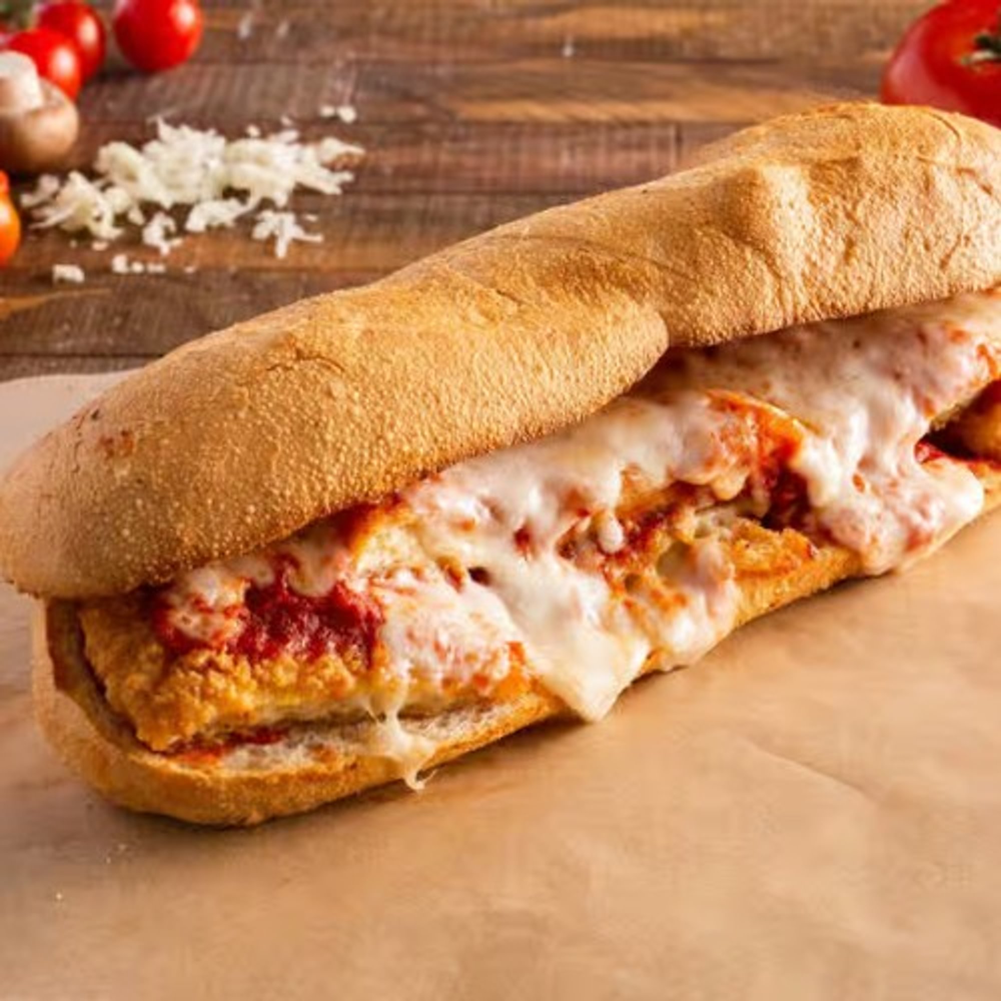 Chicken Parmigiana Sub