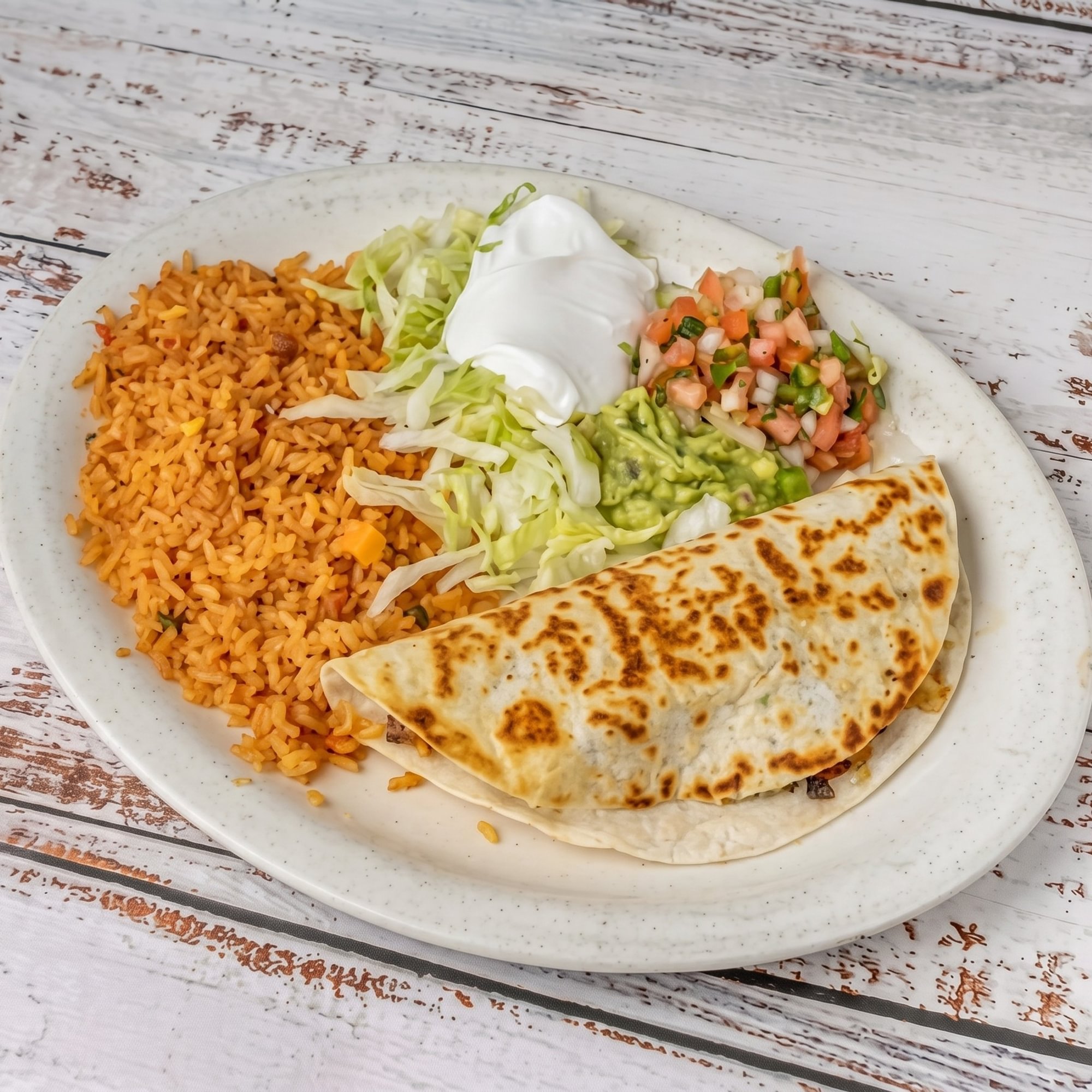 Mushroom Quesadilla