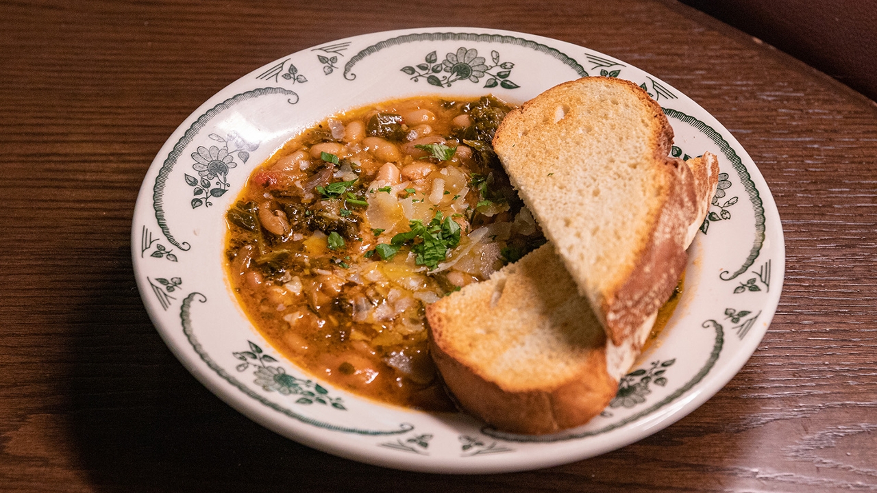 Beans and Greens Appetizer