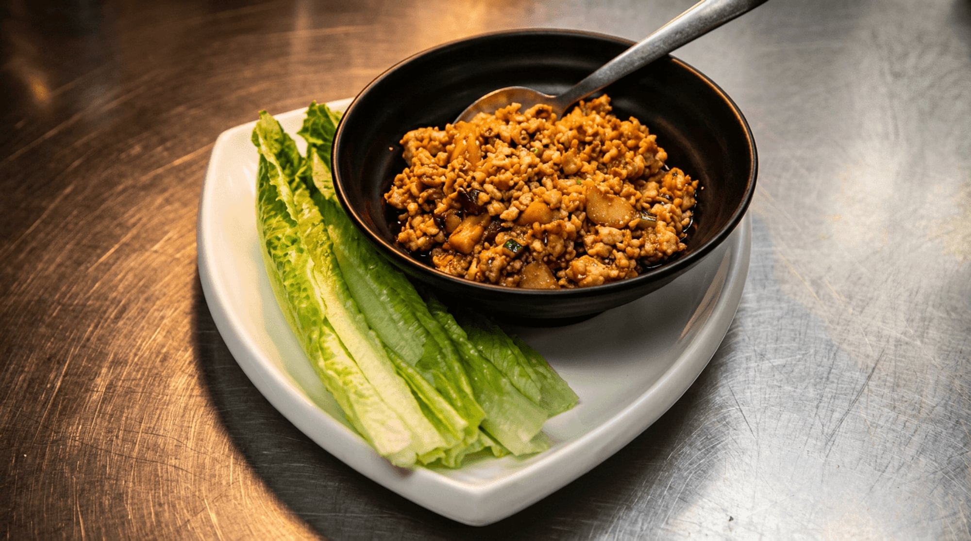 Chicken Lettuce Wrap