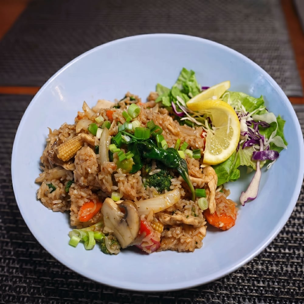 Spicy Basil Fried Rice