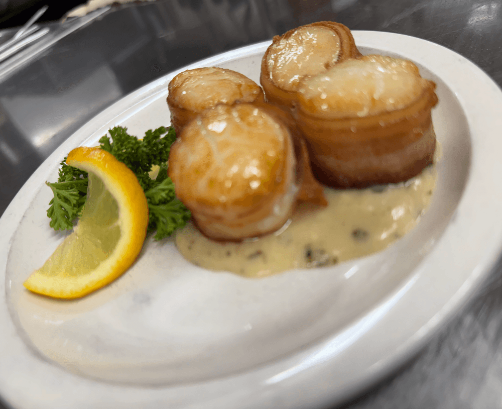 Bacon Wrapped Scallops