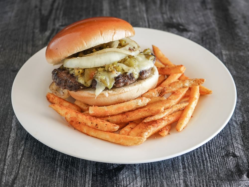 Hatch Green Chile Burger