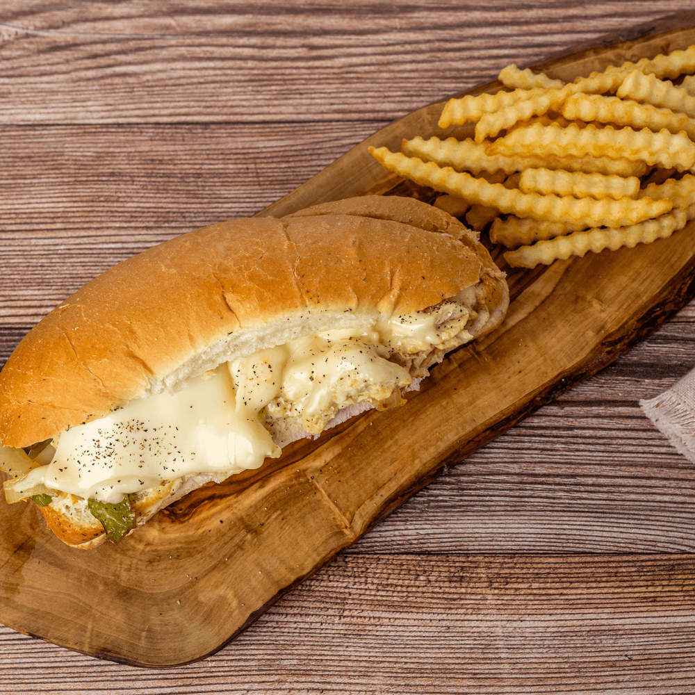 Chicken Philly Steak Sandwich