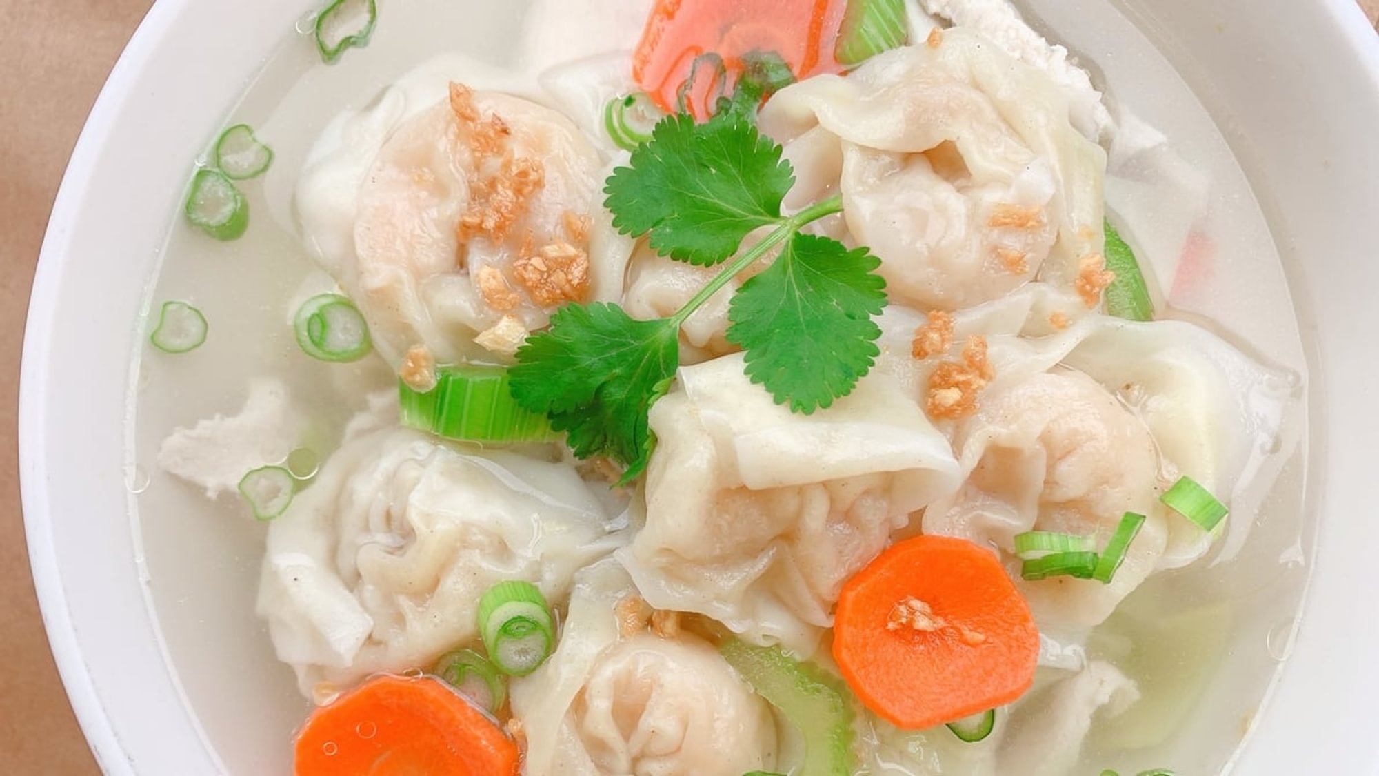 Shrimp Wontons Soup 32 oz