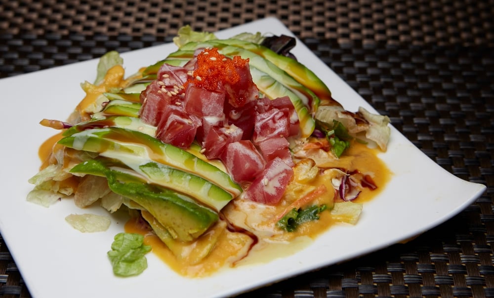 (raw) Tuna Avocado Salad