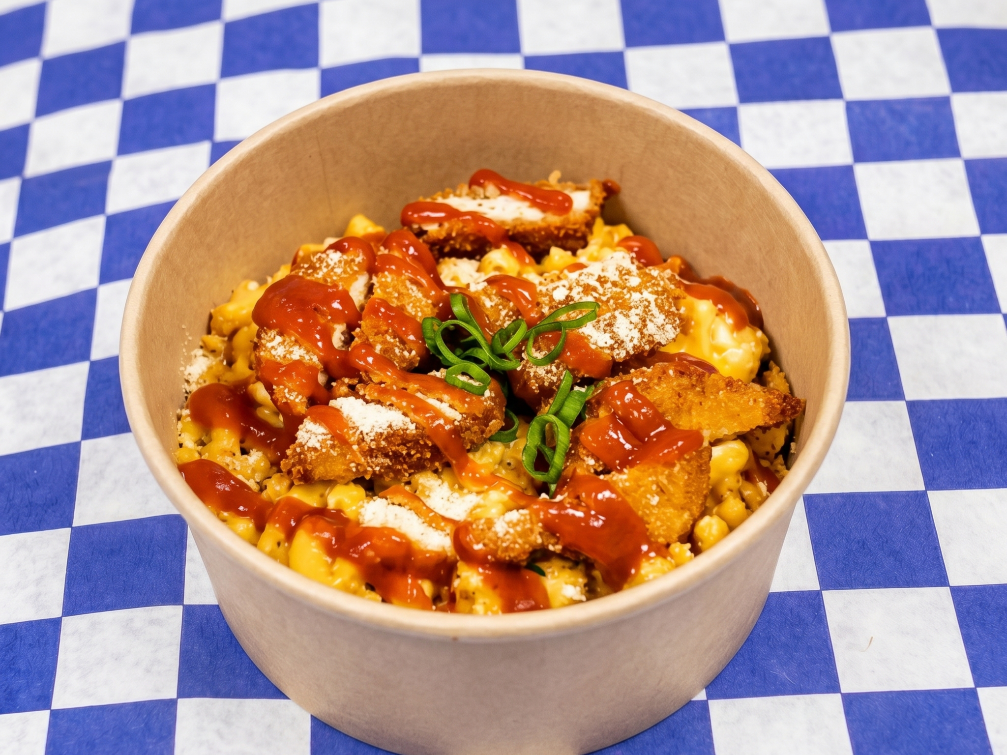 12. Chick'n Parm Mac & Cheese