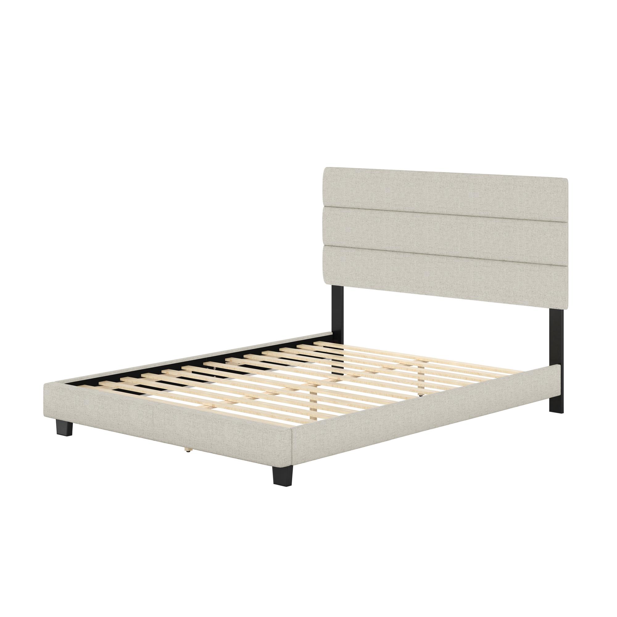 Sardinia Full Platform Bed - White