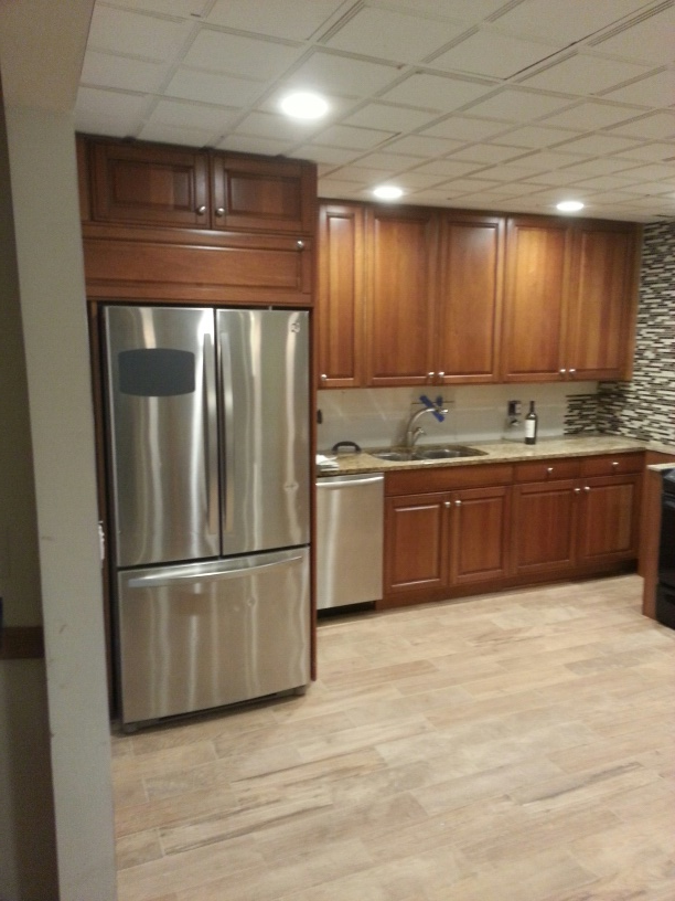 Kitchen in a Basement - Lincolnshire, IL