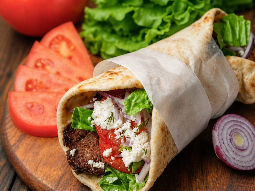 Beef Gyro Wrap