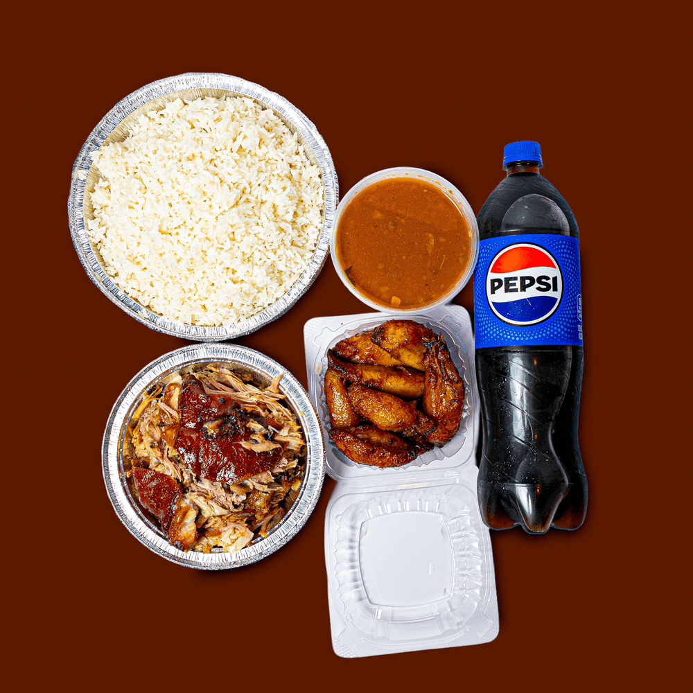 Combo # 5. Pernil, Arroz Gde Combo