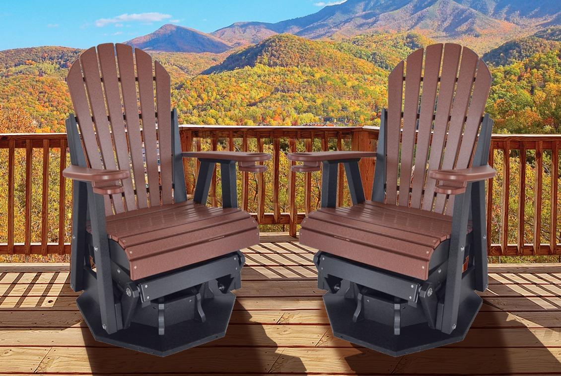 2' Adirondack Swivel Glider