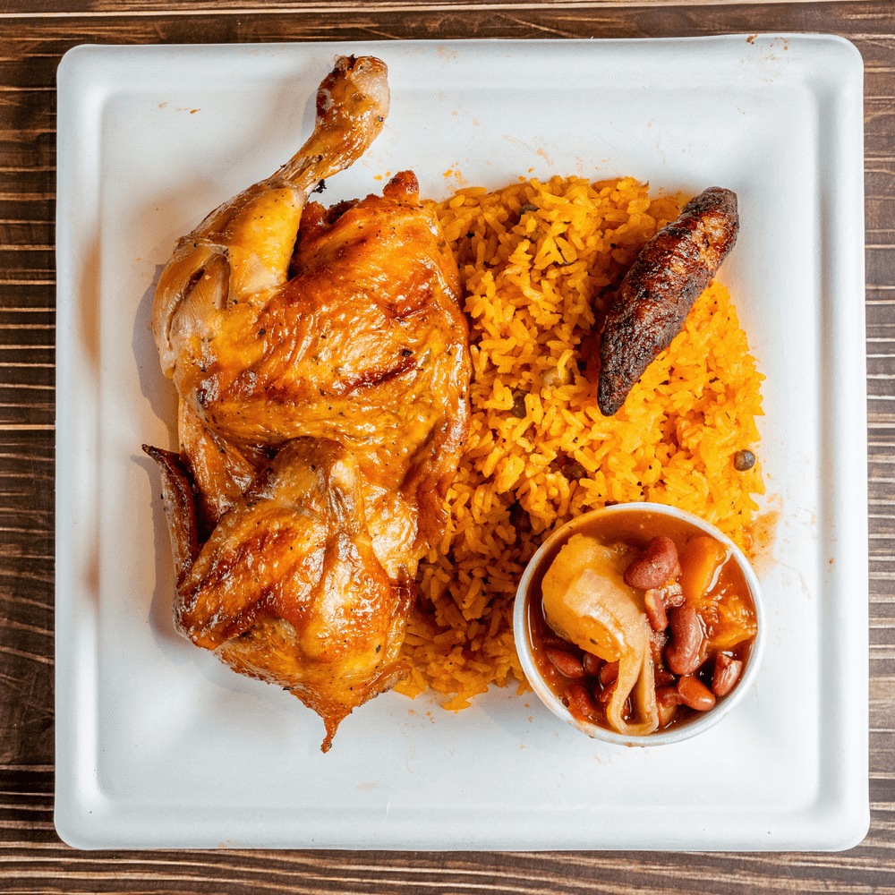 Rotisserie Chicken Plate