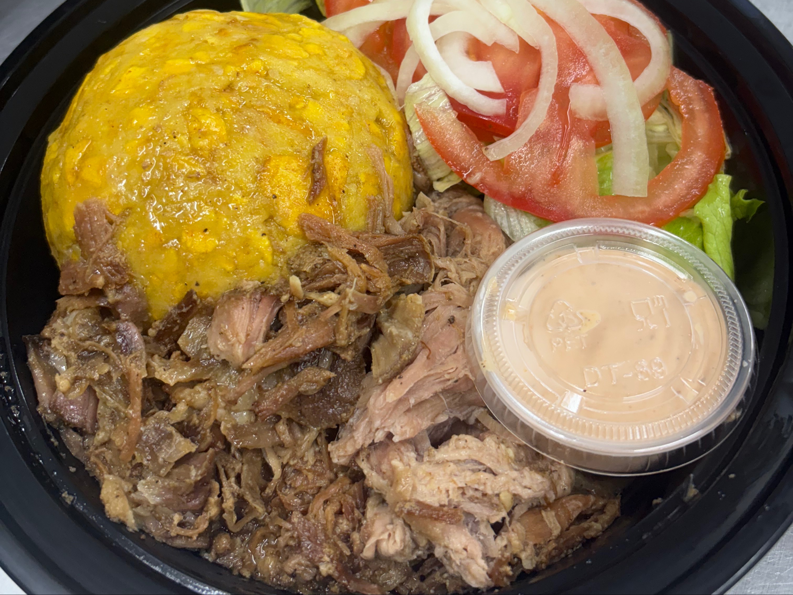 Mofongo + Pulled Pork