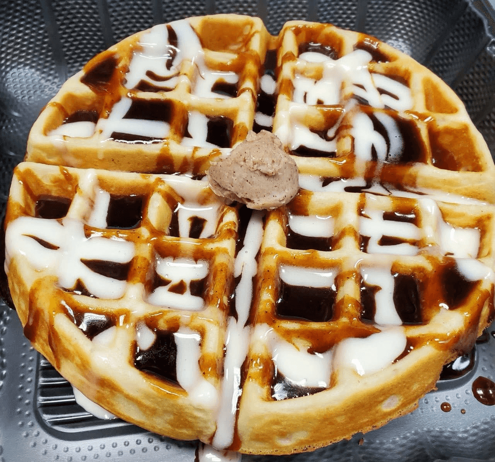 Cinnamon Roll Belgian Waffle