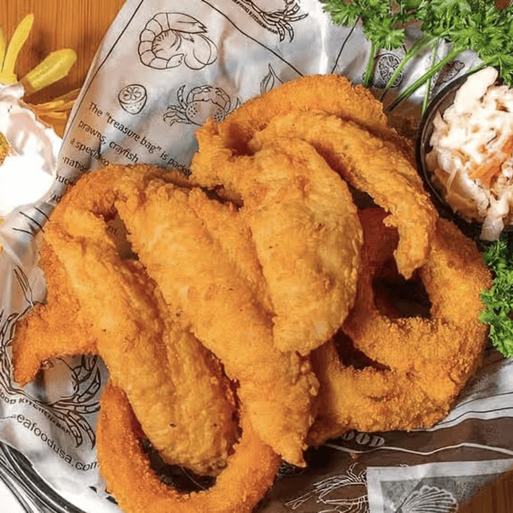Fried Catfish Basket (4)