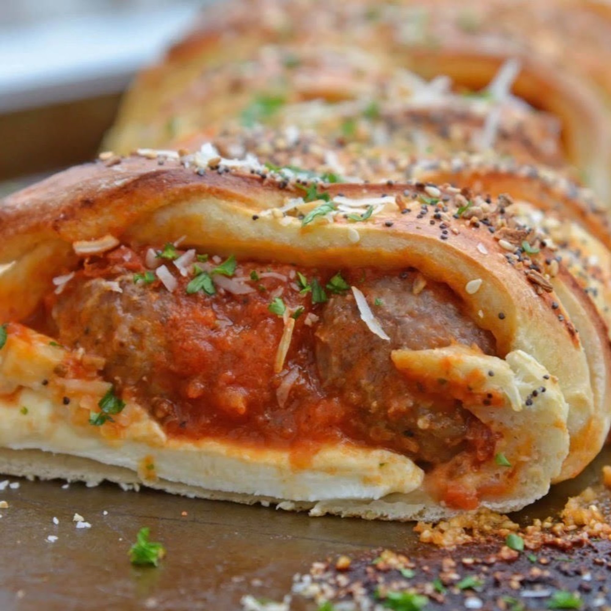 Meatball Stromboli