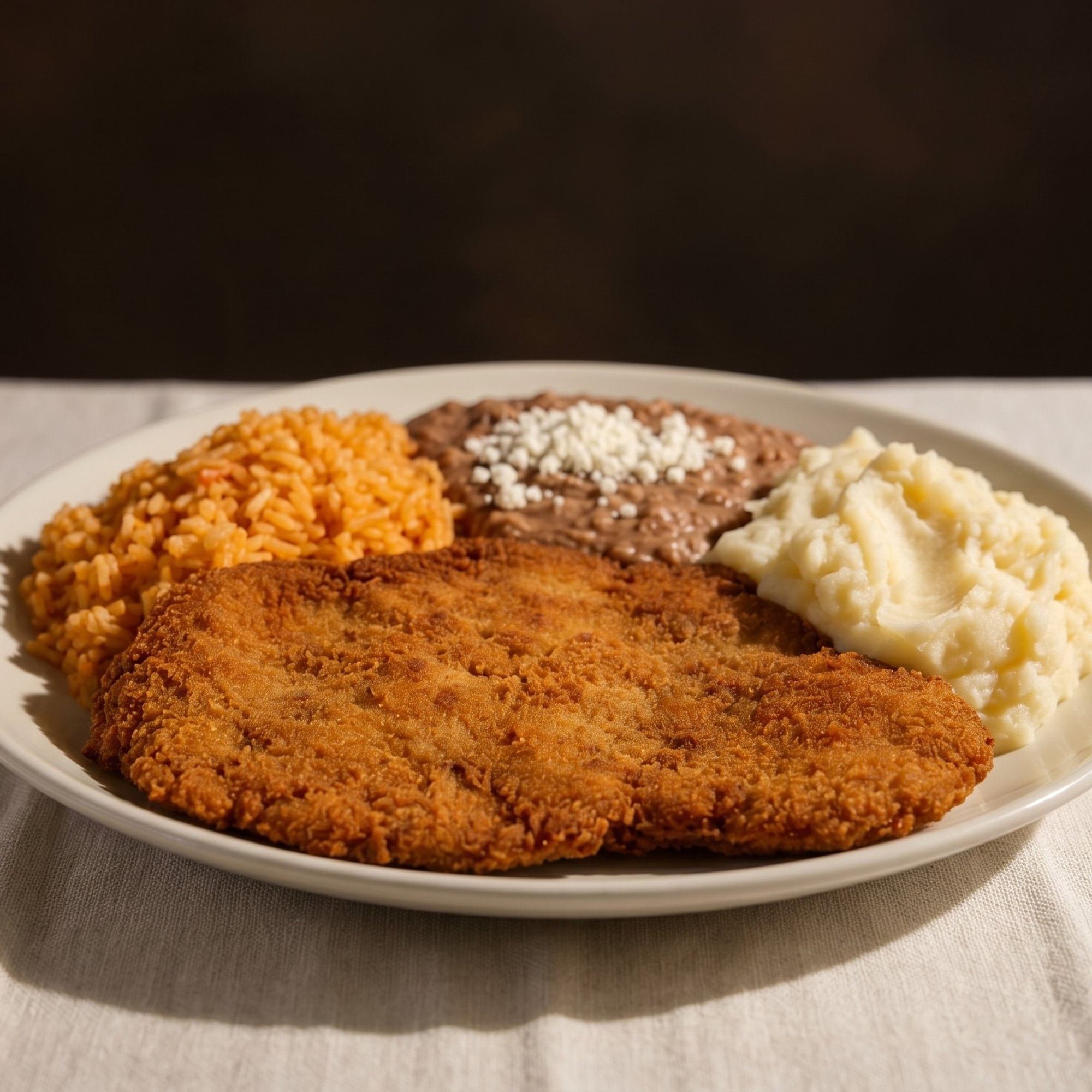 Milanesa de Pollo con Papas Fritas