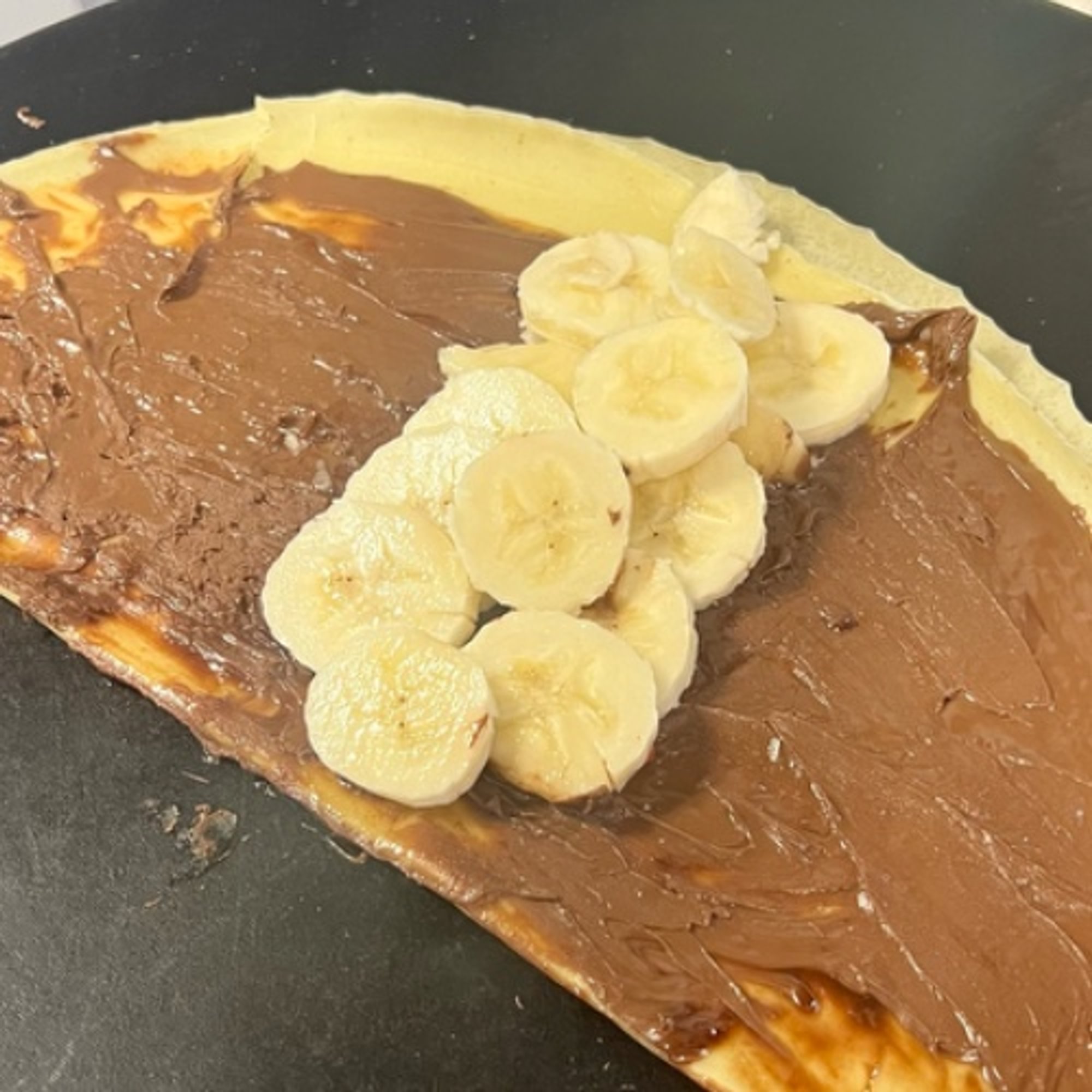 Nutella Banana Crepe
