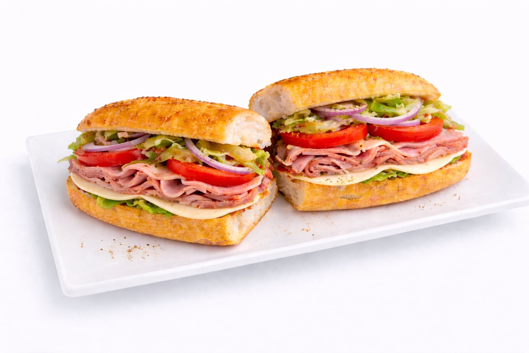Ham & Provolone Hero