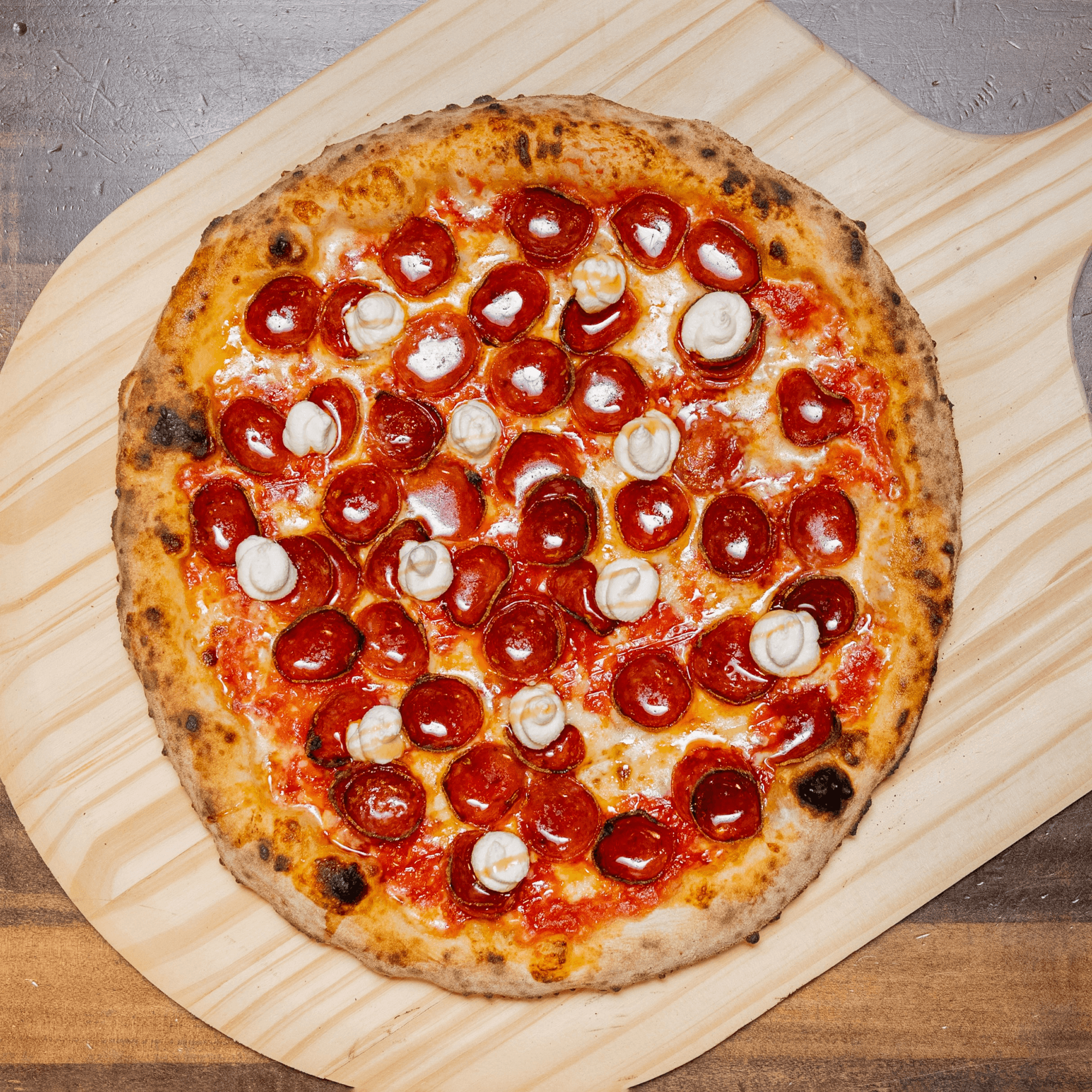 Pepperoni Hot Honey Pizza