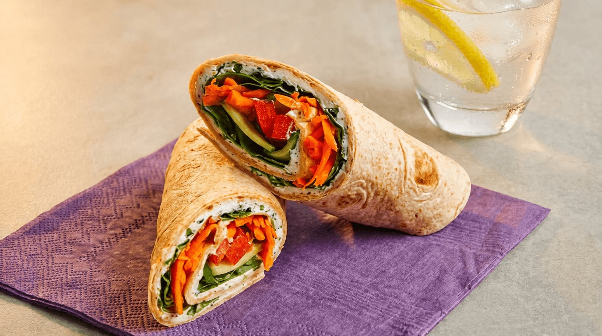 Grilled Veggie Wrap