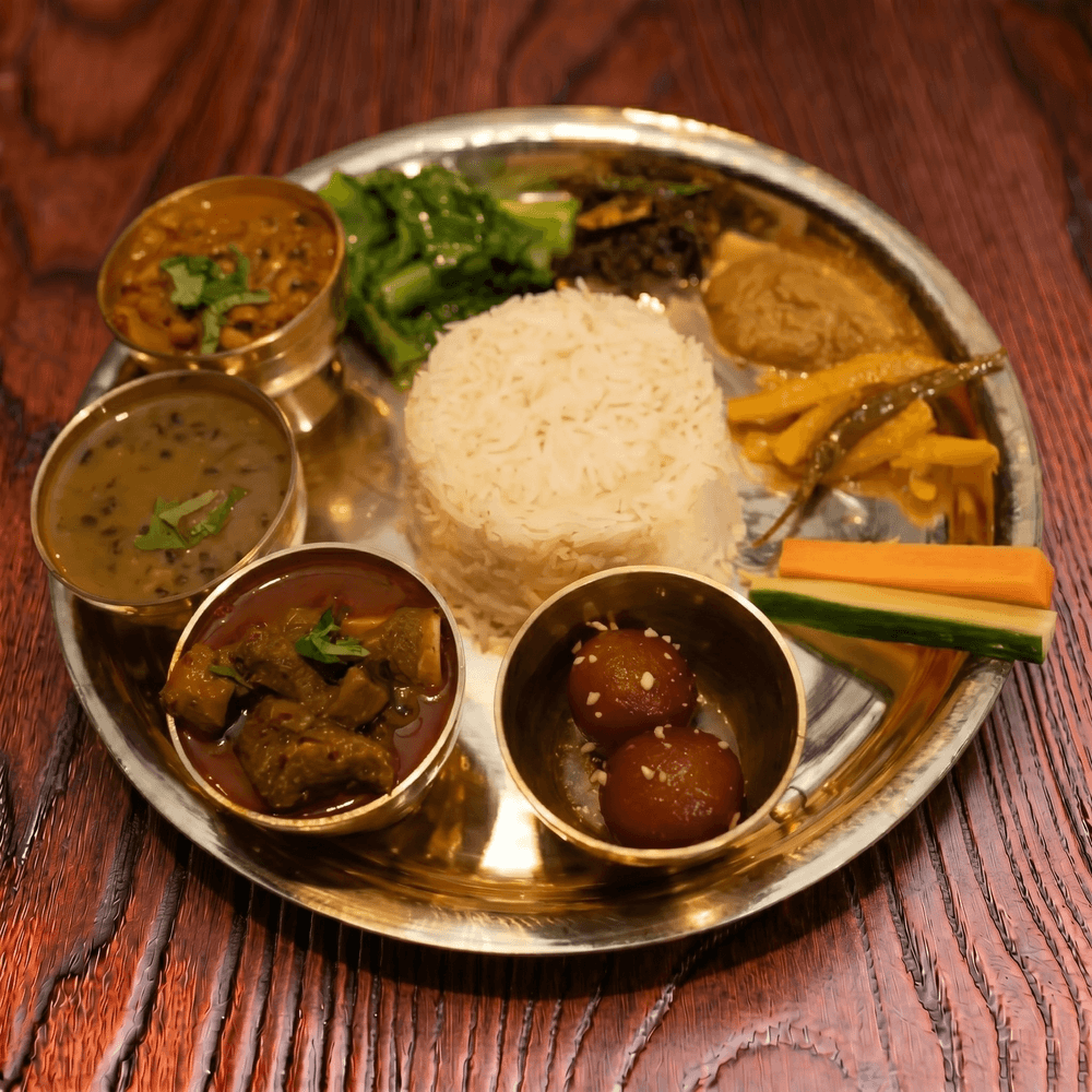 Goat Dal Bhat