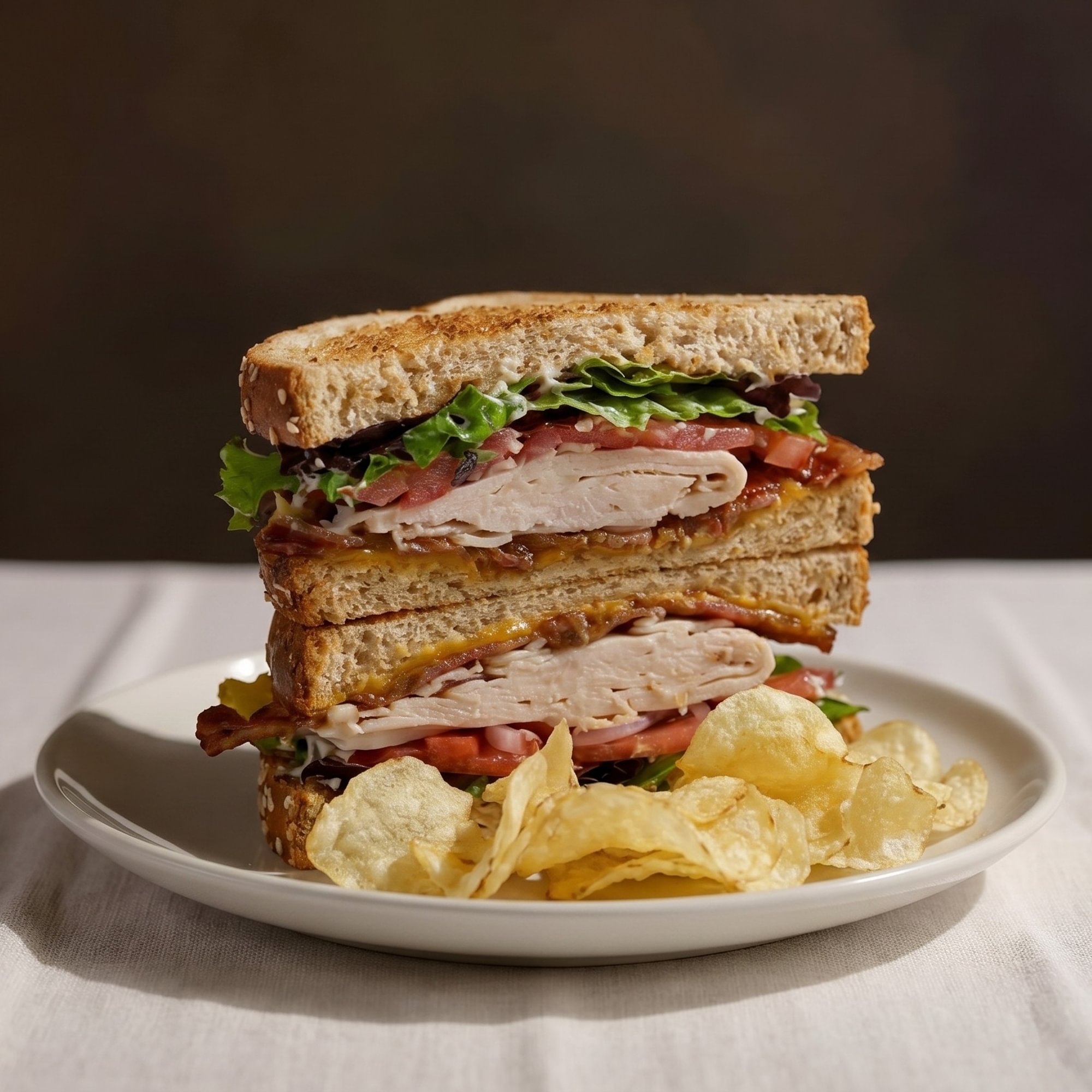 Turkey Club Sandwich