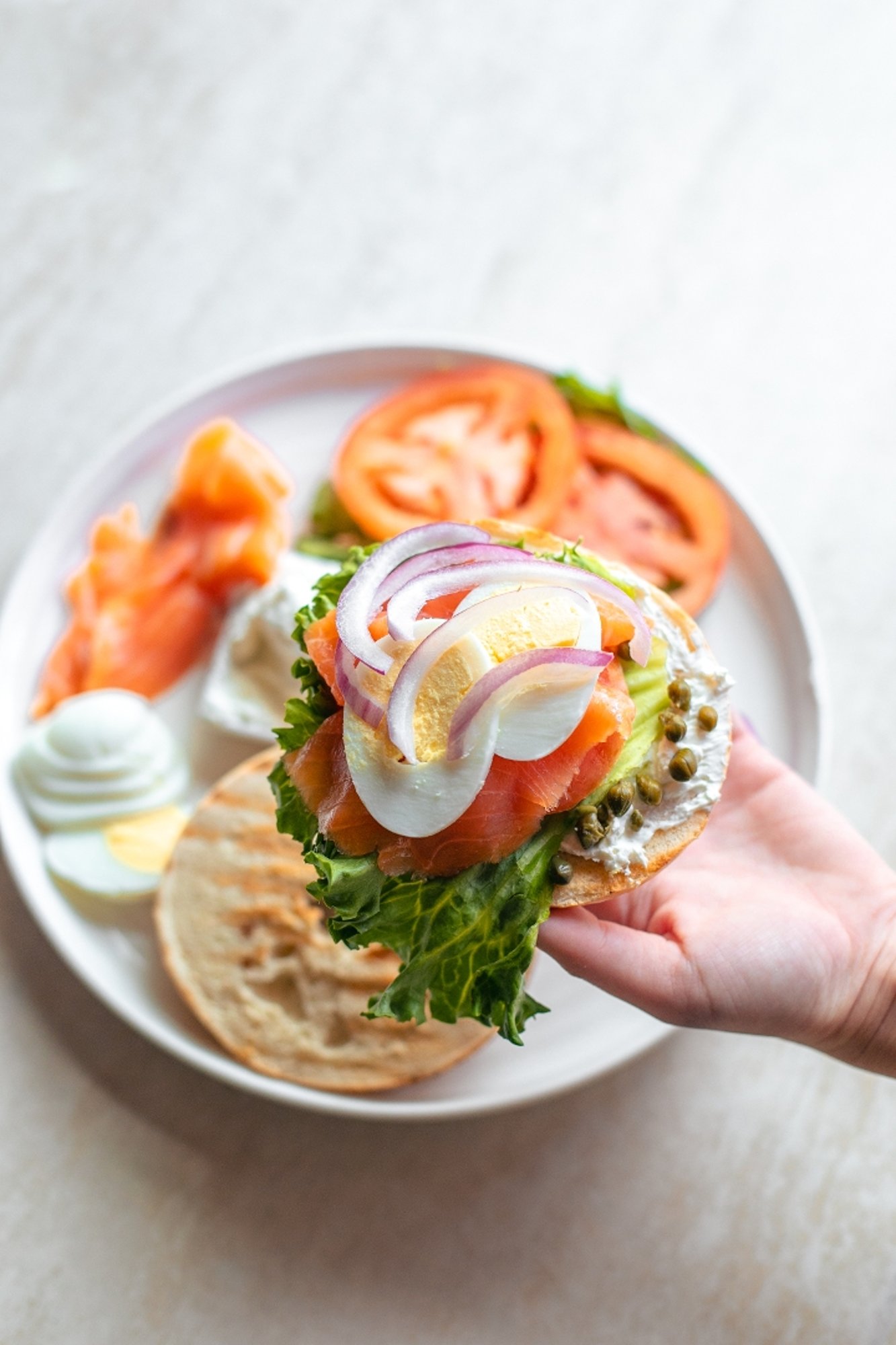 Smoked Salmon Plate