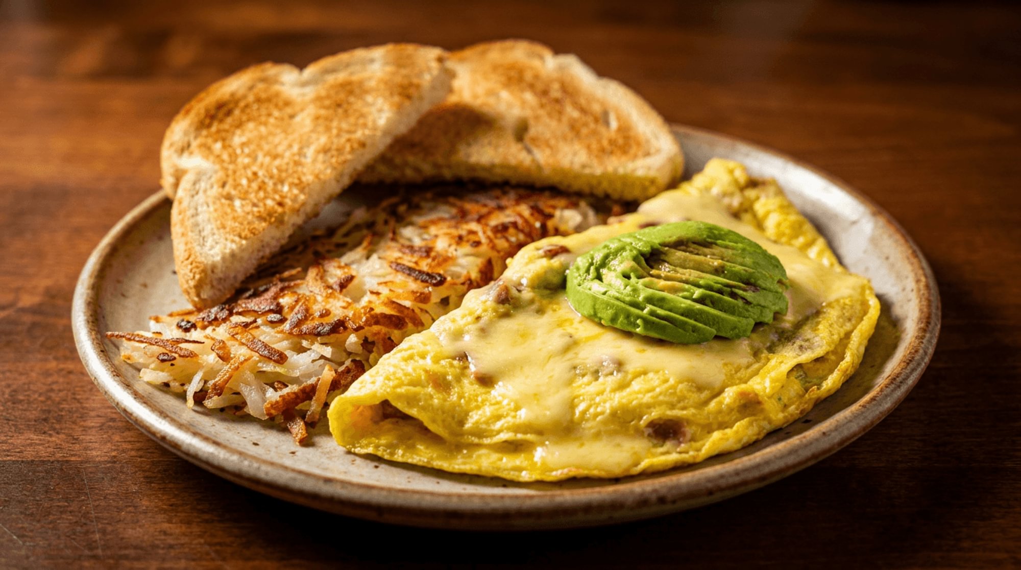 Bacon & Avocado Omelette
