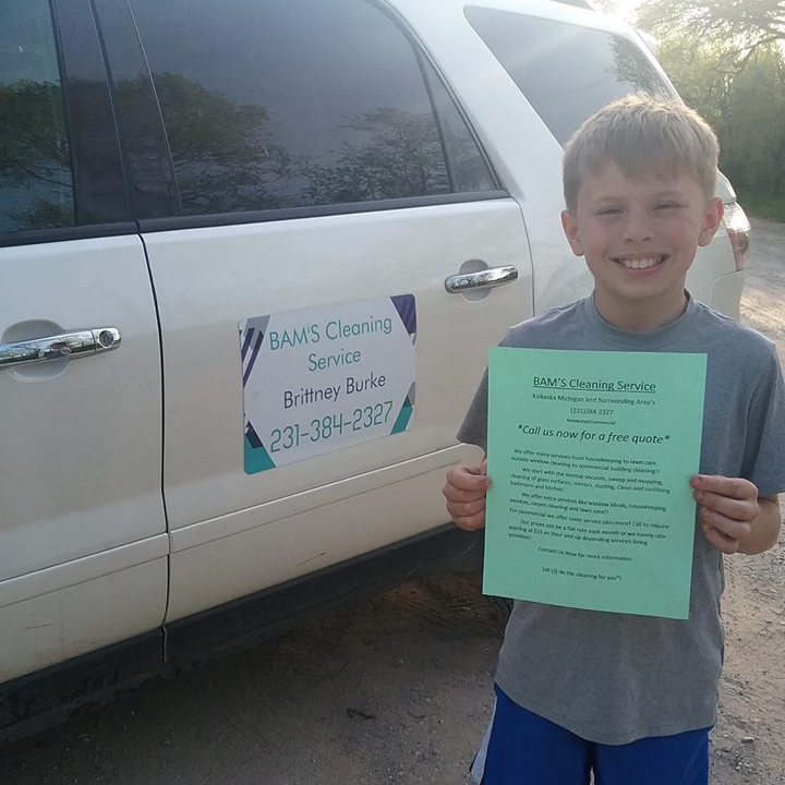 BAM'S Cleaning Services Logo