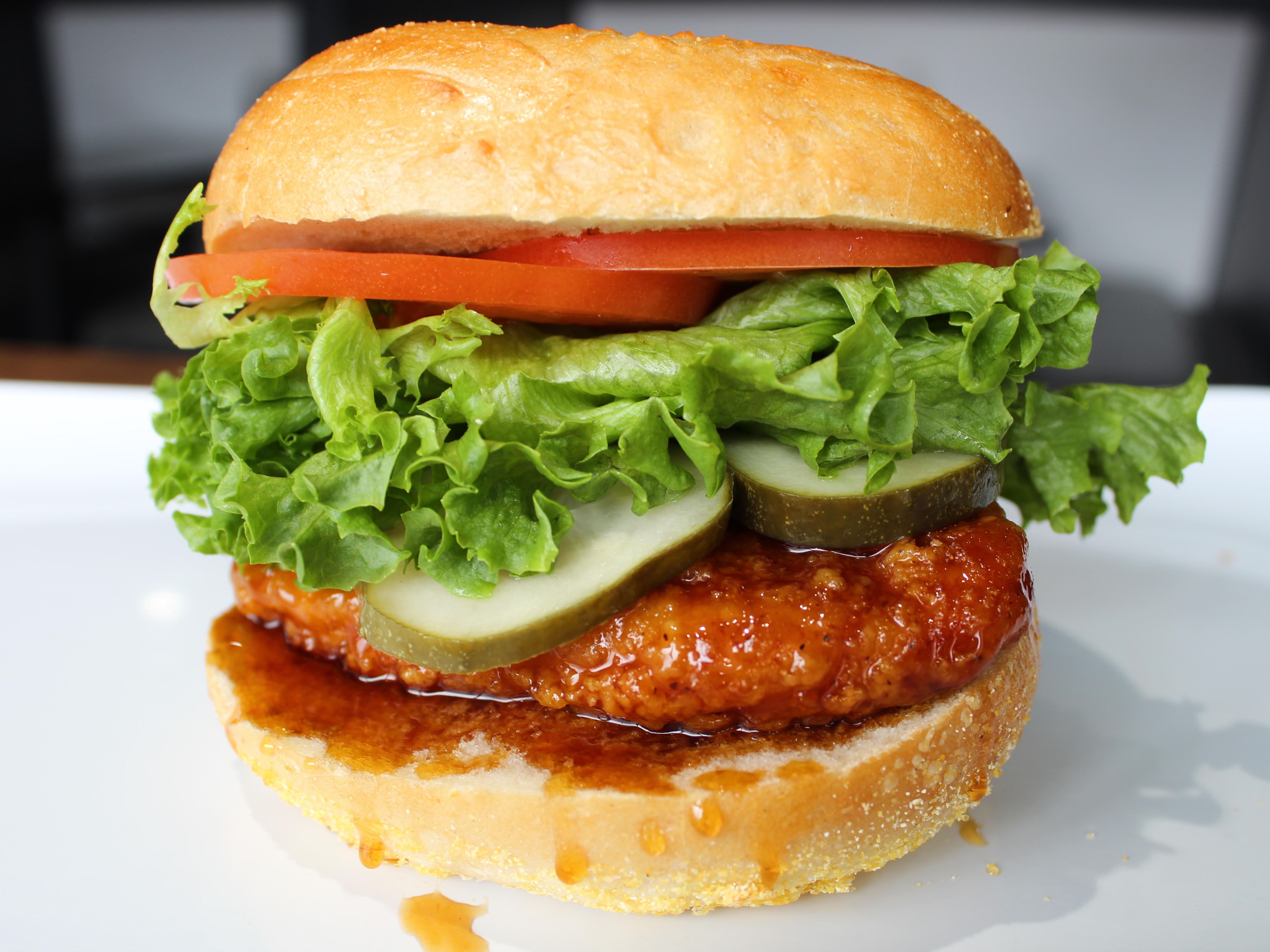 Teriyaki Hot Honey Sandwich
