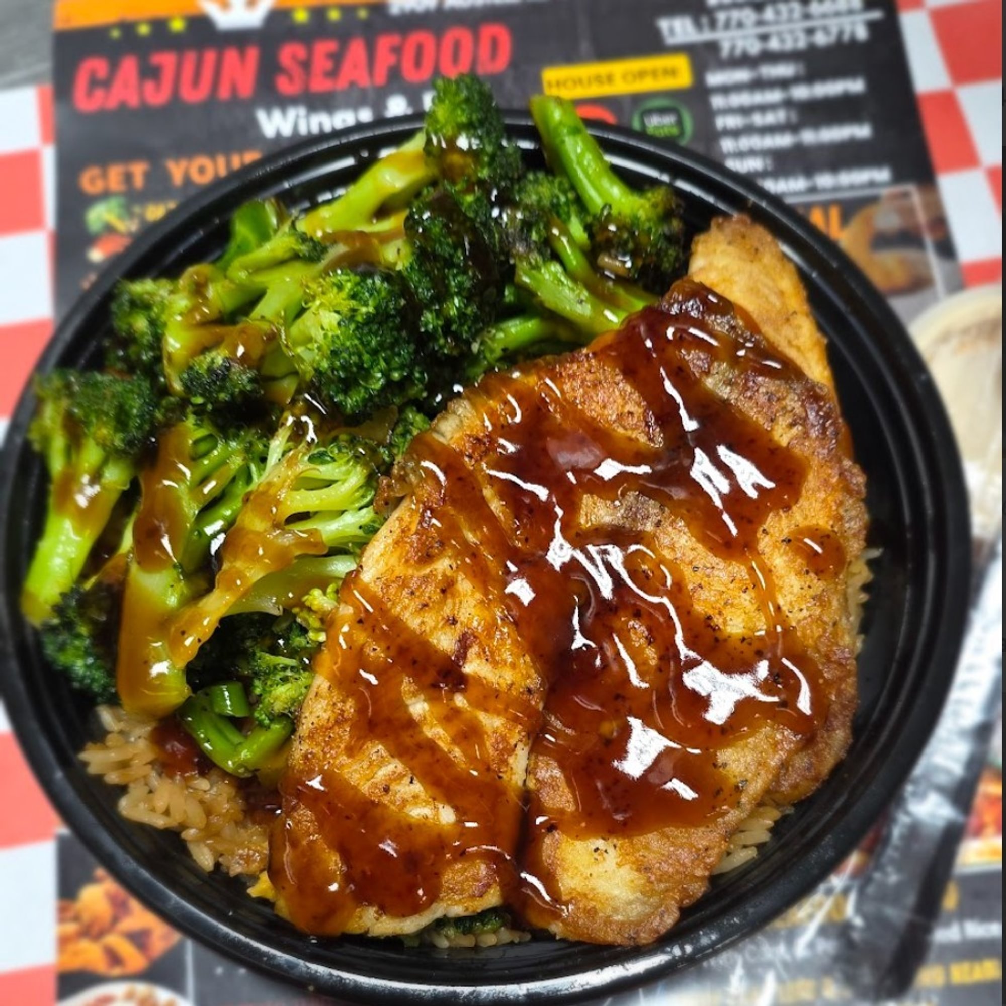 Tilapia Teriyaki Bowl