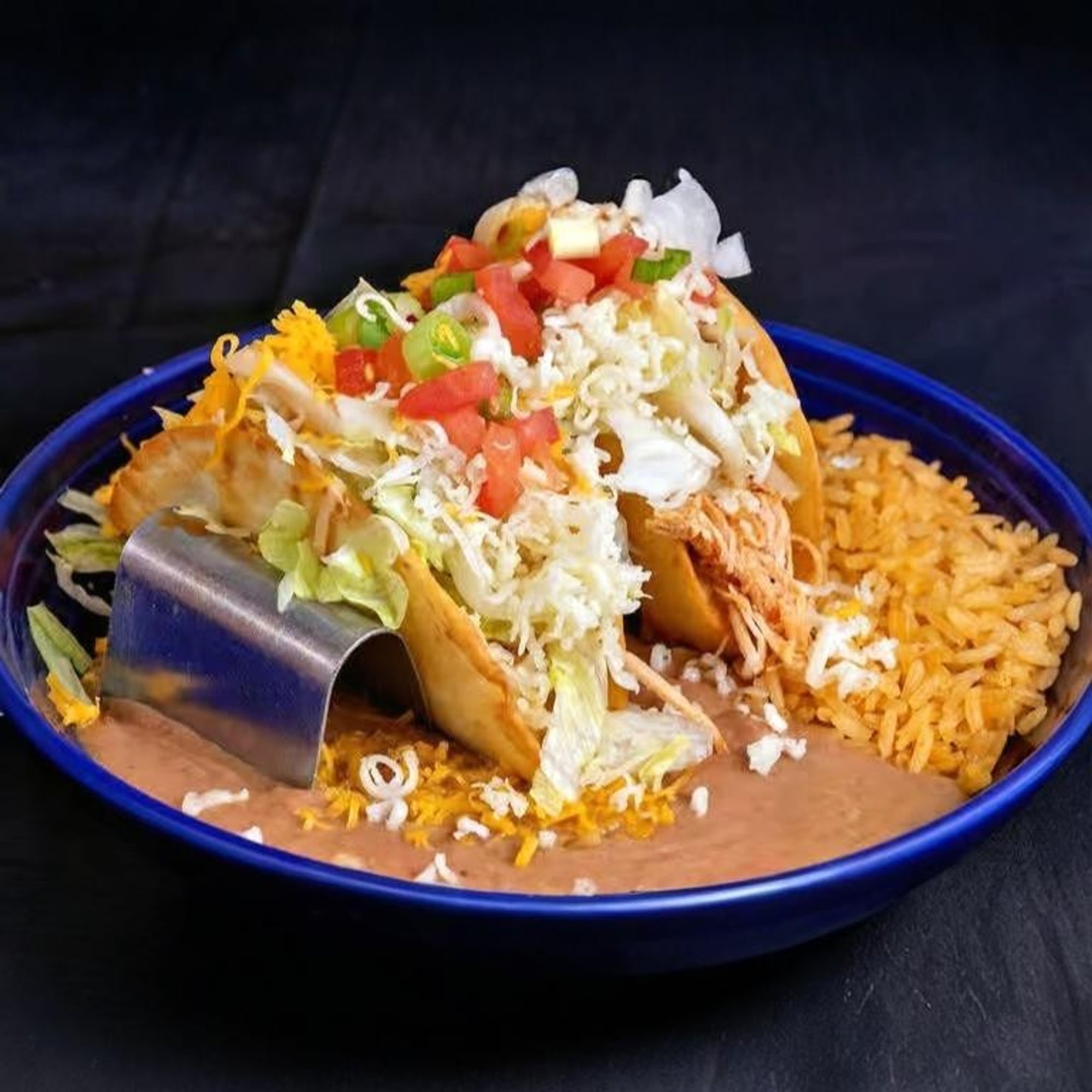 Taco and Two Enchiladas Combo