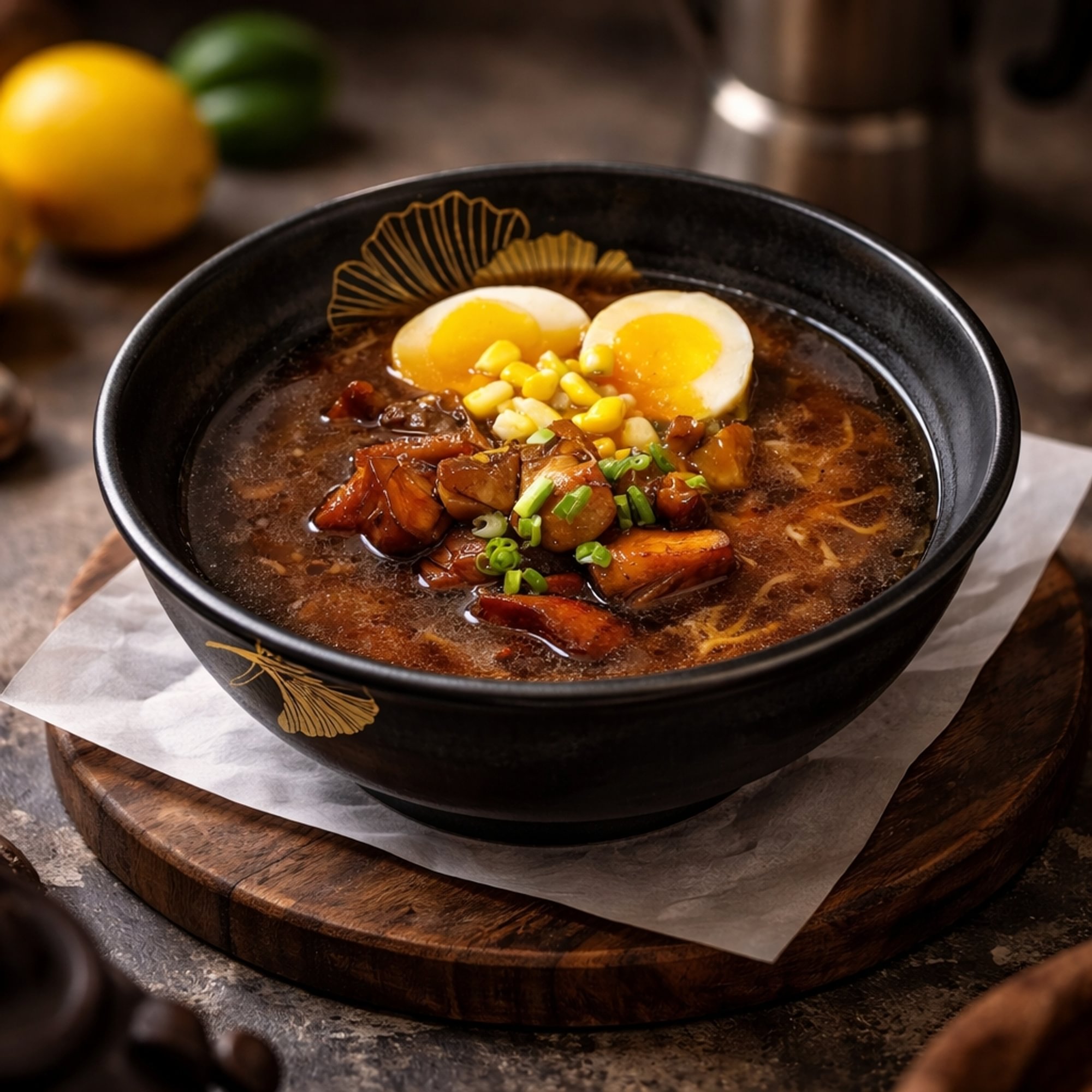 Bourbon Chicken Ramen