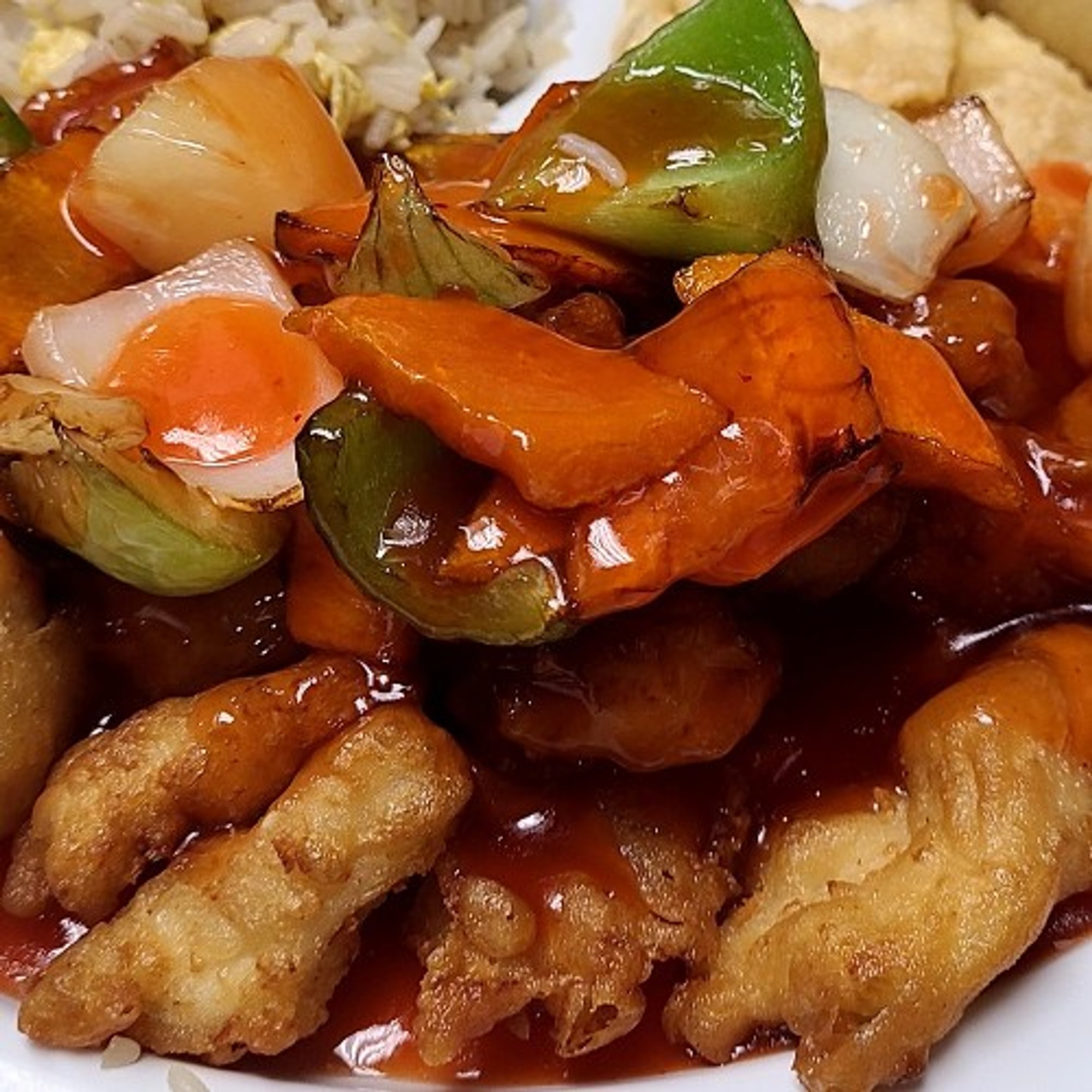 Sweet & Sour Chicken (Quart size serve w/ steamed or fried rice only)