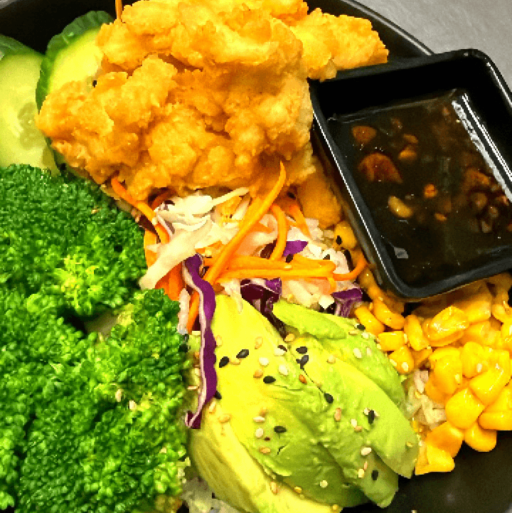 Crispy Chicken Teriyaki Bowl