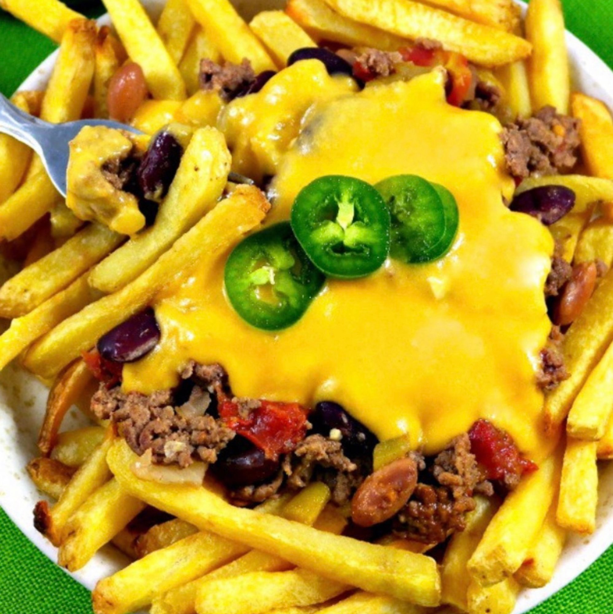 Loaded Nacho Cheese Fries