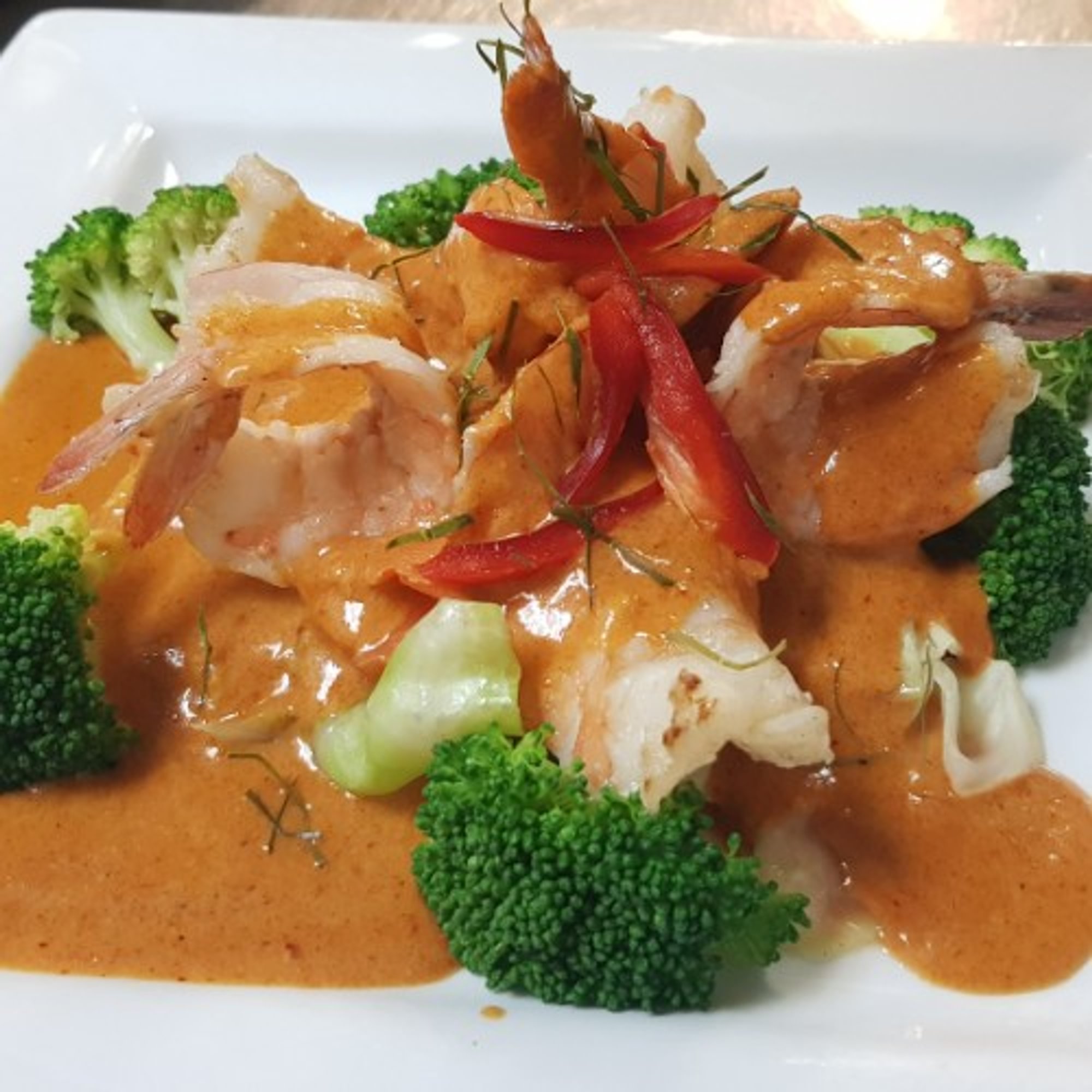Chu Chee Jumbo Shrimp