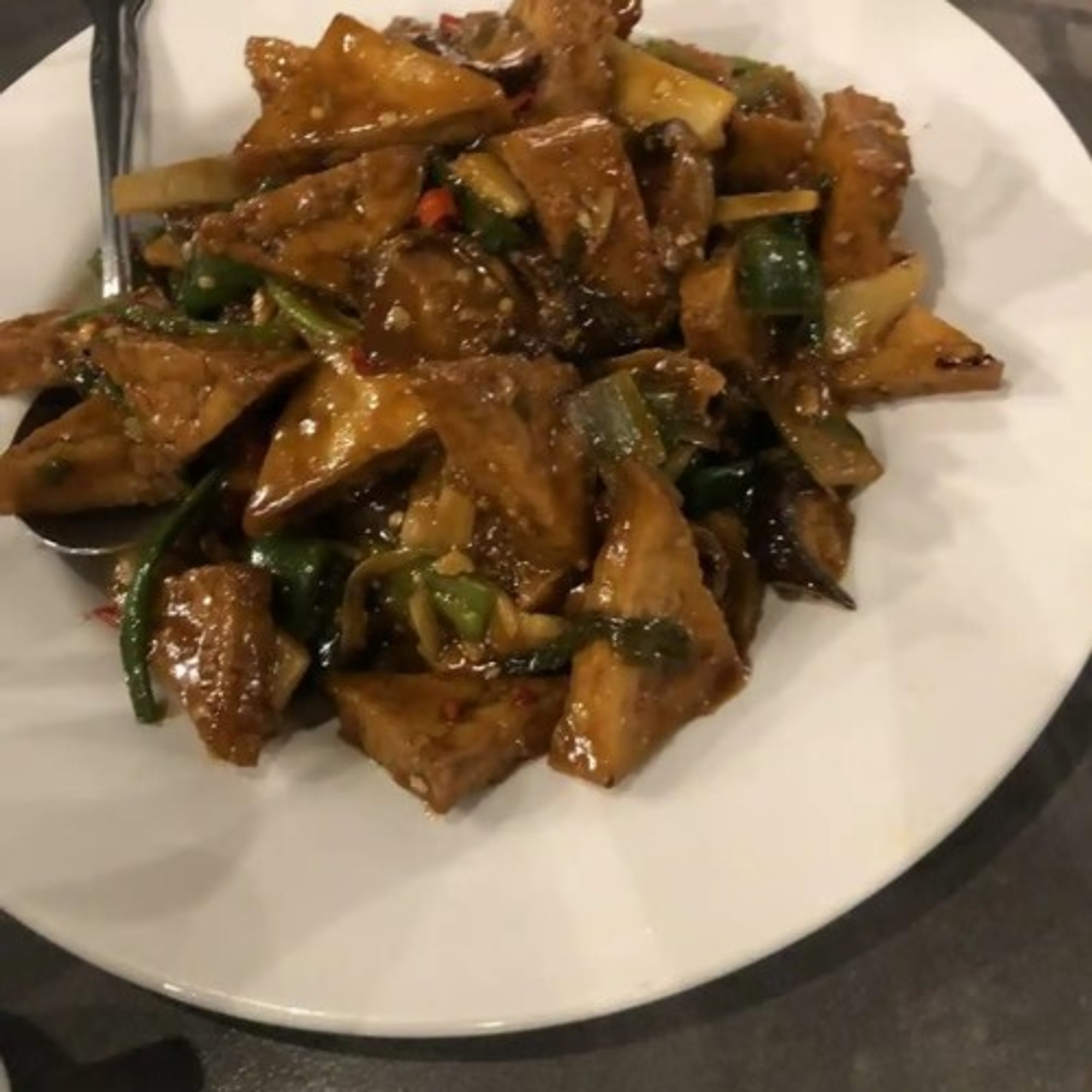 V3. Black Mushroom with Tofu