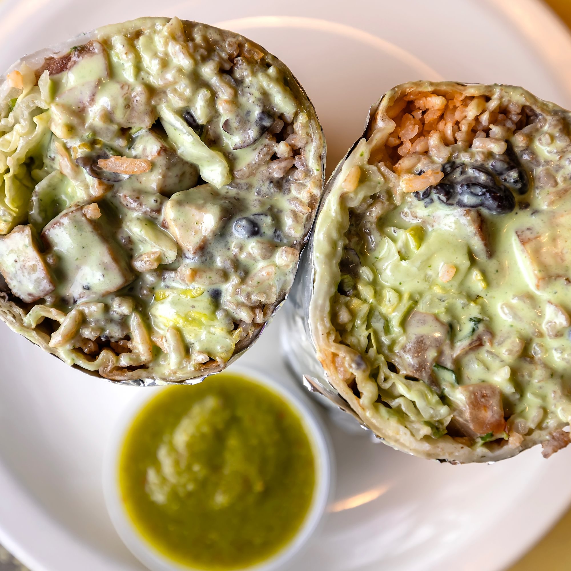 Vegan Super Nacho Burrito
